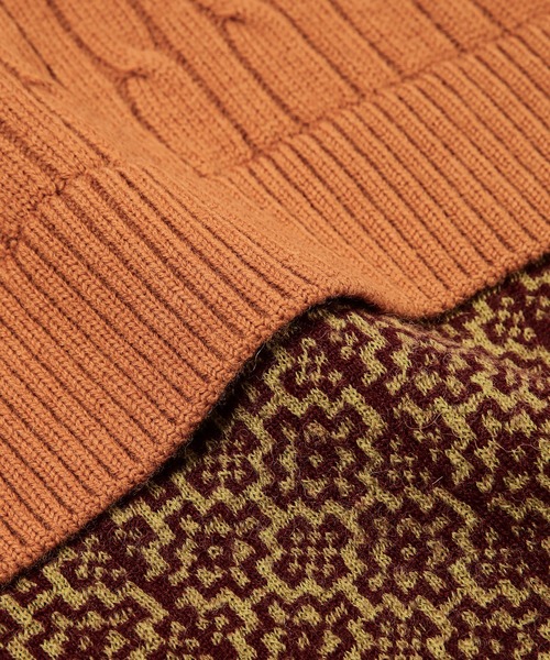 DRIES VAN NOTEN(ドリスヴァンノッテン)の「MEDAN 4751 M.K.SWEATER(ニット/セーター・メンズ・ブラック/イエロー系その他/グリーン系その他・S/M)」の15枚目の写真