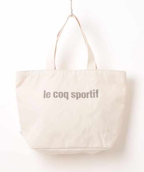 le coq sportif（ルコックスポルティフ）の「le coq sportif トートバッグ 65882（トートバッグ・レディース・ブラック/ピンク系/アイボリー/ベージュ系/ネイビー系・FREE）」の2枚目の写真
