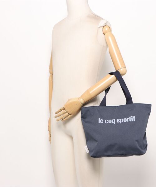 le coq sportif（ルコックスポルティフ）の「le coq sportif トートバッグ 65882（トートバッグ・レディース・ブラック/ピンク系/アイボリー/ベージュ系/ネイビー系・FREE）」の9枚目の写真