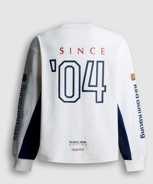 Red Bull Racing(レッドブルレーシング)の「TEAM LOOSE FIT LONG SLEEVE T-SHIRT(Tシャツ/カットソー・メンズ・ネイビー/オフホワイト・LARGE/X-LARGE/MEDIUM)」の7枚目の写真