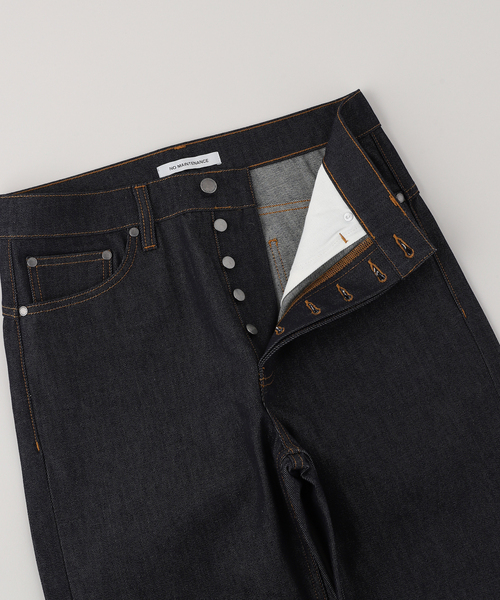 NO MAINTENANCE(ノーメンテナンス)の「NO MAINTENANCE / ノーメンテナンス 202XX SLIM STRAIGHT DENIM(デニムパンツ・メンズ・ネイビー・28/30/32)」の4枚目の写真