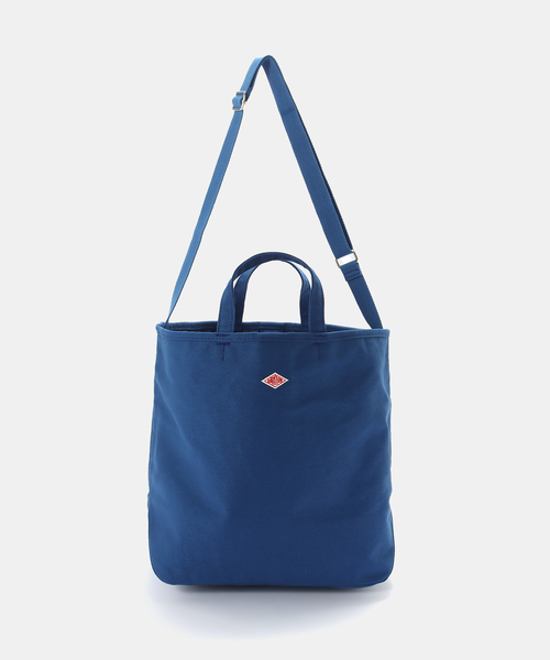 DANTON(ダントン)の「DANTON/ダントン COTTON CANVAS BAG ORSAY GRANDE(トートバッグ・レディース・ブラウン/ブルー・FREE)」の2枚目の写真