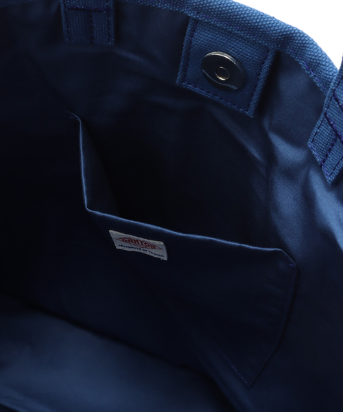DANTON(ダントン)の「DANTON/ダントン COTTON CANVAS BAG ORSAY GRANDE(トートバッグ・レディース・ブラウン/ブルー・FREE)」の8枚目の写真