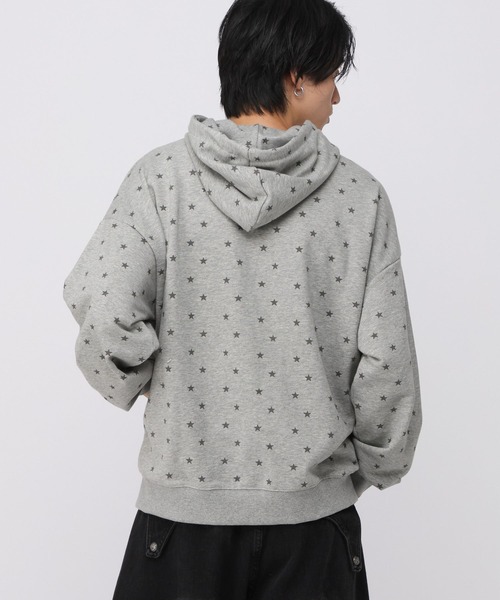 ALAND（エーランド）の「【UNISEX】ALAND／アソート柄裏毛パーカー（パーカー・レディース・ブラック/ライトグレー/グレー・SMALL/LARGE）」の10枚目の写真