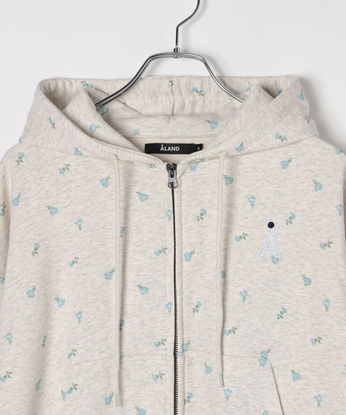 ALAND（エーランド）の「【UNISEX】ALAND／アソート柄裏毛パーカー（パーカー・レディース・ブラック/ライトグレー/グレー・SMALL/LARGE）」の14枚目の写真