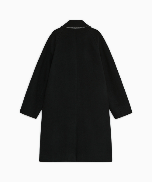 OHESHIO(オヘシオ)の「FLORAL BALMACAAN LONG COAT, BLACK(ダッフルコート・レディース・その他・FREE)」の8枚目の写真