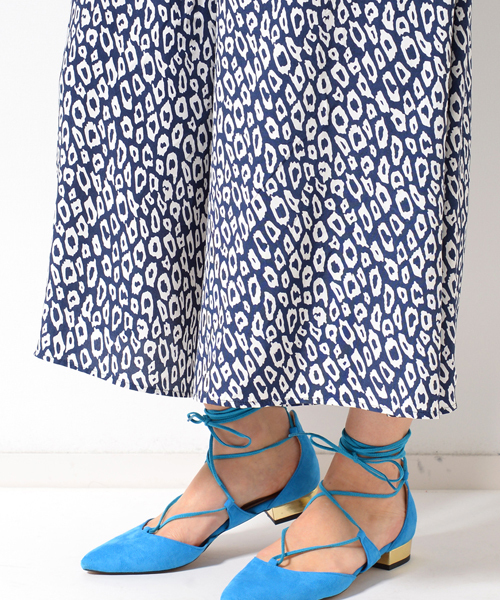 AMERICAN RAG CIE（アメリカンラグシー）の「AMERICAN RAG CIEレオパードイージーワイドパンツ/211-AMR-dms-L161-PT114（その他パンツ・レディース・ブルー系その他・FREE）」の8枚目の写真