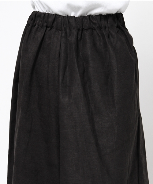 MERLOT（メルロー）の「ボックスプリーツロングスカンツ4808（その他パンツ・レディース・ブラック/その他/ネイビー/キャメル/グリーン/ピンク/グレー/ベージュ・FREE）」の10枚目の写真