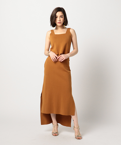 AURALEE(オーラリー)の「AURALEE ニットスカート(スカート・レディース・ブラウン/ライトブルー・0)」の7枚目の写真