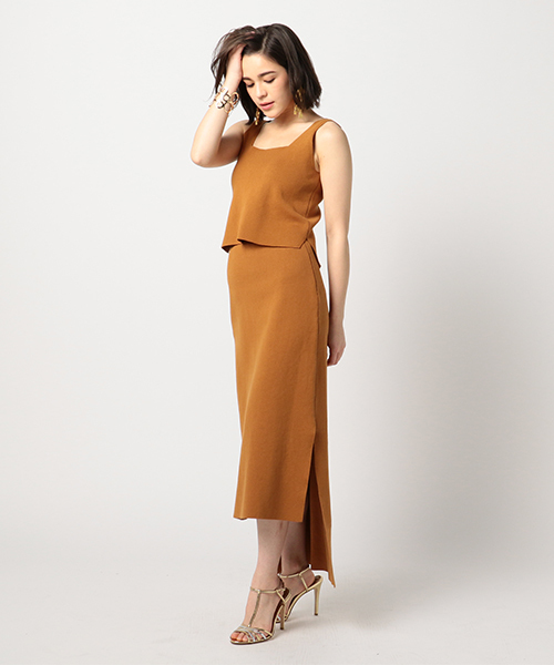 AURALEE(オーラリー)の「AURALEE ニットスカート(スカート・レディース・ブラウン/ライトブルー・0)」の17枚目の写真