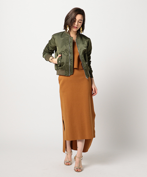 AURALEE(オーラリー)の「AURALEE ニットスカート(スカート・レディース・ブラウン/ライトブルー・0)」の5枚目の写真