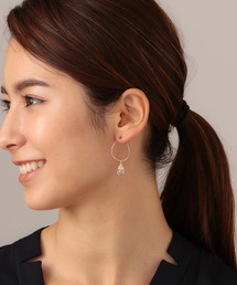 agete（アガット）の「K10フープピアス（ピアス（両耳用））」 - WEAR