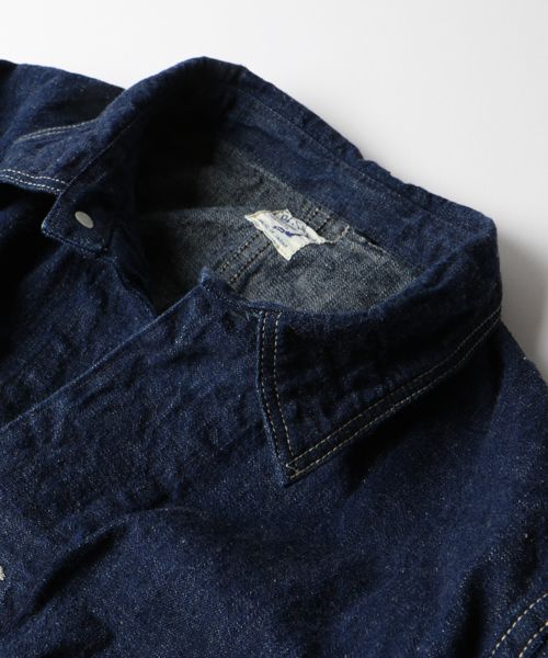 orSlow（オアスロウ）の「orSlow/オアスロウ 40's COVERALL/カバーオール（カバーオール・メンズ・ネイビー・2/1）」の8枚目の写真