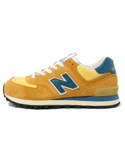 SHIPS for women(シップスフォーウィメン)の「NEW BALANCE:ML574(スニーカー・レディース・イエロー・30/35/40/45)」の2枚目の写真