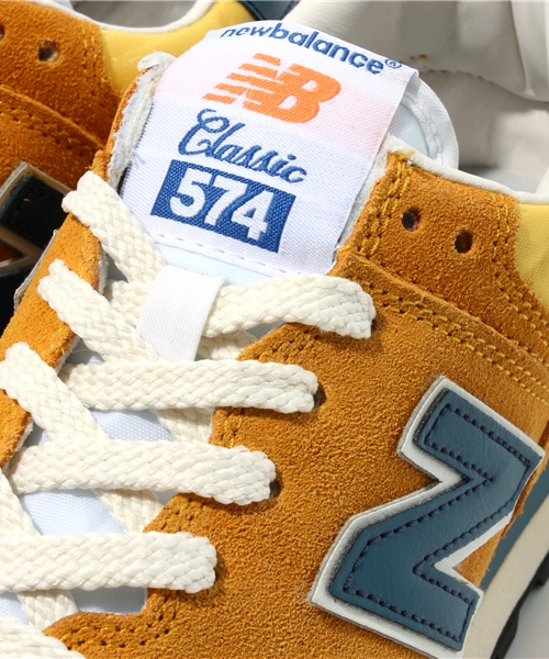 SHIPS for women(シップスフォーウィメン)の「NEW BALANCE:ML574(スニーカー・レディース・イエロー・30/35/40/45)」の7枚目の写真