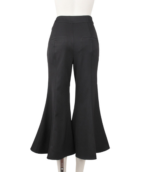 RANDA(ランダ)の「クロップドフレアパンツ(その他パンツ・レディース・ブラック/チェック/ワイン・2/0/1)」の9枚目の写真