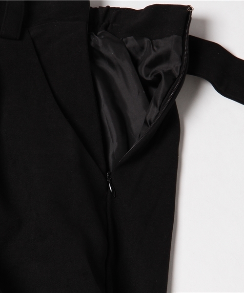 KOBE LETTUCE（コウベレタス）の「ベルト付きフロントスリットストレートミディ丈スカート/レディース/ボトムス/ひざ丈[M1951]/神戸レタス（スカート・レディース・ブラック/ホワイト系その他/ボルドー/ベージュ系その他/ベージュ/カーキ/テラコッタ/マスタード/モスグリーン/ピンクベージュ/オフホワイト/ミント/パープル/ブラウン/ブラック系その他・FREE）」の22枚目の写真