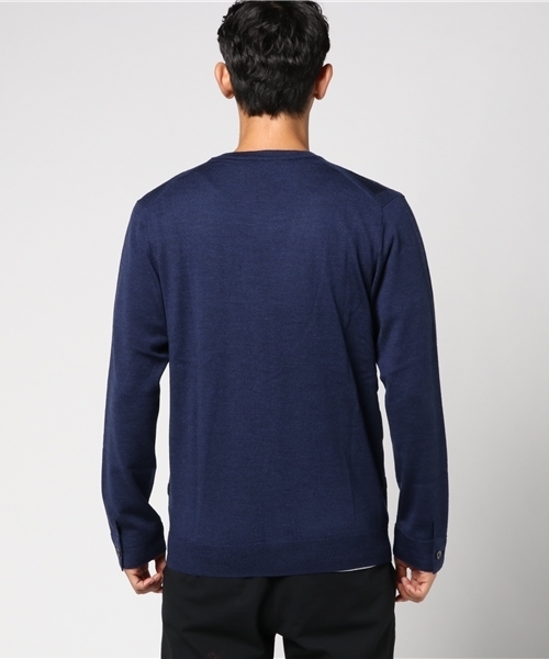 BLACK LABEL CRESTBRIDGE(ブラックレーベル・クレストブリッジ)の「シャドークレストブリッジチェックパネルカーディガン(カーディガン/ボレロ・メンズ・ライトグレー/オフホワイト/ネイビー/レッド/ブラック/ベージュ・L/M/S/LL)」の9枚目の写真