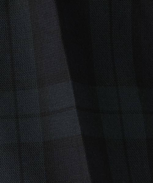 green label relaxing（グリーンレーベルリラクシング）の「【キッズ】ブラックウォッチ ショートパンツ（スーツパンツ・キッズ・ダークグリーン・105/135/125/115）」の7枚目の写真