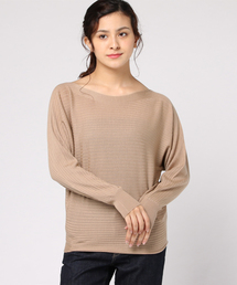 RIVE DROITE | カシミヤ混ワイドリブドルマン(ニット/セーター)