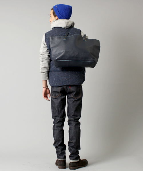BEAMS（ビームス）の「【WEB限定】 BEAMS / SOLID レザー トートバッグ 