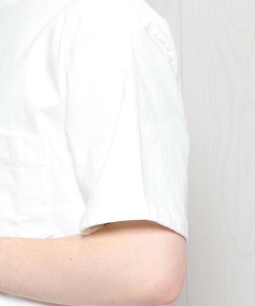 AURALEE（オーラリー）の「＜AURALEE＞STAND UP TEE/Tシャツ.（Tシャツ/カットソー・メンズ・ホワイト/グレー/ベージュ・4/5/3）」の8枚目の写真