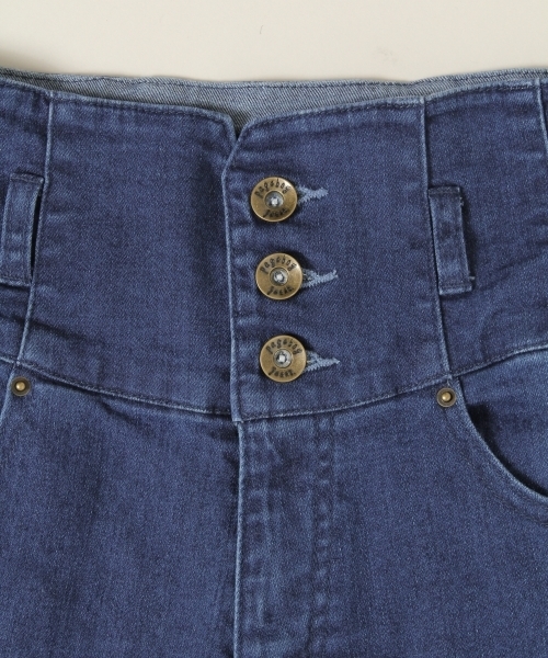 PAGEBOY（ページボーイ）の「ハイウエストスキニーデニム（デニムパンツ・レディース・ブルー/ネイビー/ブラック・LARGE/MEDIUM/SMALL）」の15枚目の写真