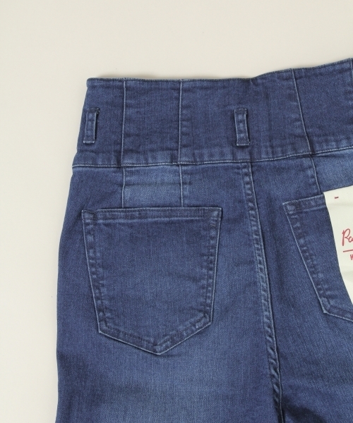 PAGEBOY（ページボーイ）の「ハイウエストスキニーデニム（デニムパンツ・レディース・ブルー/ネイビー/ブラック・LARGE/MEDIUM/SMALL）」の18枚目の写真