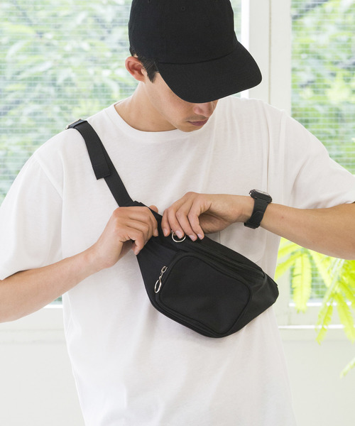 WEGO(ウィゴー)の「WEGO/リングZIPウエストバッグ(ボディバッグ/ウエストポーチ・レディース・ベージュ/ブラック/オレンジ/その他1・FREE)」の14枚目の写真