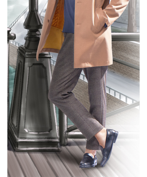 ABAHOUSE（アバハウス）の「フレンチローファー（ローファー・メンズ・ブラック・41/42/43/40）」の3枚目の写真