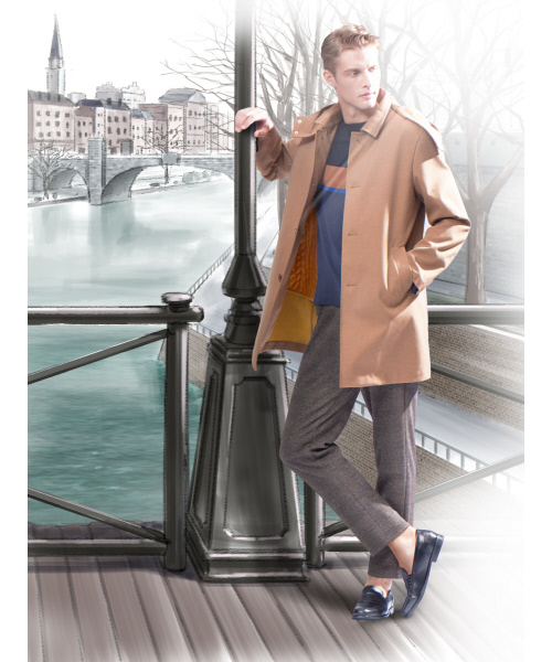 ABAHOUSE（アバハウス）の「フレンチローファー（ローファー・メンズ・ブラック・41/42/43/40）」の2枚目の写真