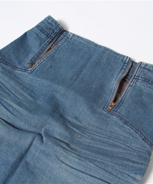 ROSE BUD(ローズバッド)の「S-LSK-13103 FRONT ZIP TIGHT SKIRT(デニムスカート・レディース・ブルー系その他/ブルー・1/2)」の7枚目の写真