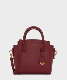 トップハンドルストラクチャーバッグ / TOP HANDLE STRUCTURED BAG