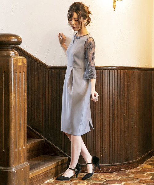 form forma（フォルムフォルマ）の「アーモンドトゥ　ファー付き4WAYパンプス（パンプス・レディース・ブラック/グレー/バーガンディー・36h/37h）」の4枚目の写真