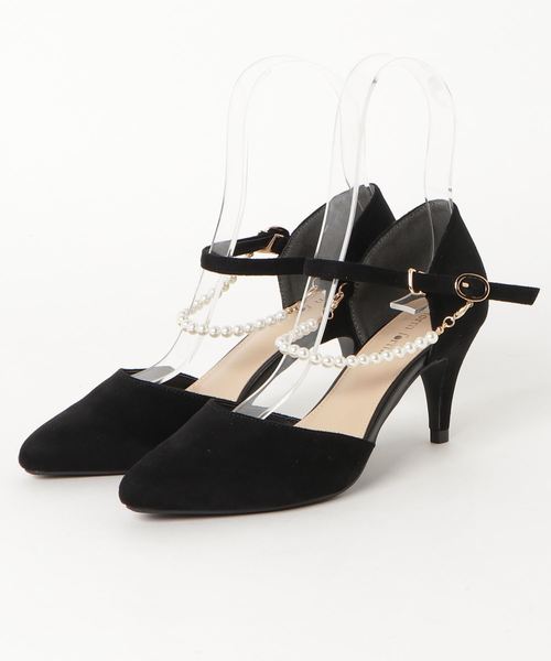 form forma（フォルムフォルマ）の「アーモンドトゥ　ファー付き4WAYパンプス（パンプス・レディース・ブラック/グレー/バーガンディー・36h/37h）」の13枚目の写真