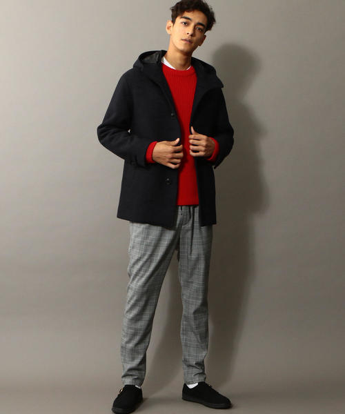 BEAUTY&YOUTH メルトン フード コート BEAUTY&YOUTH UNITED ARROWS（ビューティーアンドユース