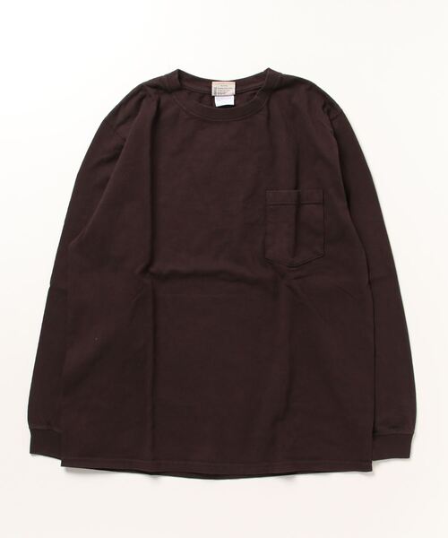 Goodwear(Since1983)(グッドウェア)の「【MADE IN USA】L/S POCKET TEE / ロングスリーブポケットT SALE(Tシャツ/カットソー・メンズ・ホワイト/チャコールグレー/ブラック/ネイビー/ブルーグラス/ブラック系その他/ナチュラル/パープル系その他/ピンク系その他/杢グレー/ダークオリーブ/ベージュ系その他/グリーン系その他/ブラウン系その他/マスタード/レッド系その他/グレー系その他/ブルー系その他/レモンイエロー/レッド系その他2/オリーブ/グレイッシュベージュ/ブルー系その他2/ライトグリーン/ブラウン系その他2/ボルドー/オレンジ系その他/ブラウン/ブルー系その他3/グリーン系その他2/ライトグレー系/パープル系その他2/セージグリーン/ベージュ系その他2/オレンジ系その他2/ピンク系その他2/ブラウン系その他3/ブラウン系その他4/バーガンディー・SMALL/MEDIUM/LARGE/X-LARGE)」の11枚目の写真