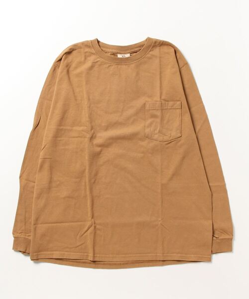 Goodwear(Since1983)(グッドウェア)の「【MADE IN USA】L/S POCKET TEE / ロングスリーブポケットT SALE(Tシャツ/カットソー・メンズ・ホワイト/チャコールグレー/ブラック/ネイビー/ブルーグラス/ブラック系その他/ナチュラル/パープル系その他/ピンク系その他/杢グレー/ダークオリーブ/ベージュ系その他/グリーン系その他/ブラウン系その他/マスタード/レッド系その他/グレー系その他/ブルー系その他/レモンイエロー/レッド系その他2/オリーブ/グレイッシュベージュ/ブルー系その他2/ライトグリーン/ブラウン系その他2/ボルドー/オレンジ系その他/ブラウン/ブルー系その他3/グリーン系その他2/ライトグレー系/パープル系その他2/セージグリーン/ベージュ系その他2/オレンジ系その他2/ピンク系その他2/ブラウン系その他3/ブラウン系その他4/バーガンディー・SMALL/MEDIUM/LARGE/X-LARGE)」の12枚目の写真
