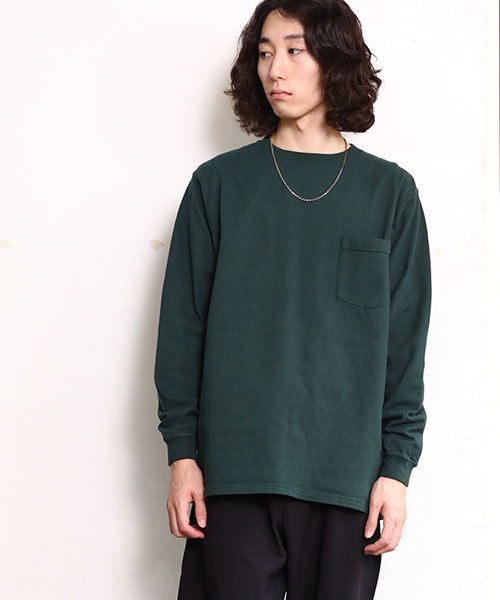 Goodwear(Since1983)(グッドウェア)の「【MADE IN USA】L/S POCKET TEE / ロングスリーブポケットT SALE(Tシャツ/カットソー・メンズ・ホワイト/チャコールグレー/ブラック/ネイビー/ブルーグラス/ブラック系その他/ナチュラル/パープル系その他/ピンク系その他/杢グレー/ダークオリーブ/ベージュ系その他/グリーン系その他/ブラウン系その他/マスタード/レッド系その他/グレー系その他/ブルー系その他/レモンイエロー/レッド系その他2/オリーブ/グレイッシュベージュ/ブルー系その他2/ライトグリーン/ブラウン系その他2/ボルドー/オレンジ系その他/ブラウン/ブルー系その他3/グリーン系その他2/ライトグレー系/パープル系その他2/セージグリーン/ベージュ系その他2/オレンジ系その他2/ピンク系その他2/ブラウン系その他3/ブラウン系その他4/バーガンディー・SMALL/MEDIUM/LARGE/X-LARGE)」の21枚目の写真
