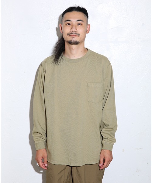 Goodwear(Since1983)(グッドウェア)の「【MADE IN USA】L/S POCKET TEE / ロングスリーブポケットT SALE(Tシャツ/カットソー・メンズ・ホワイト/チャコールグレー/ブラック/ネイビー/ブルーグラス/ブラック系その他/ナチュラル/パープル系その他/ピンク系その他/杢グレー/ダークオリーブ/ベージュ系その他/グリーン系その他/ブラウン系その他/マスタード/レッド系その他/グレー系その他/ブルー系その他/レモンイエロー/レッド系その他2/オリーブ/グレイッシュベージュ/ブルー系その他2/ライトグリーン/ブラウン系その他2/ボルドー/オレンジ系その他/ブラウン/ブルー系その他3/グリーン系その他2/ライトグレー系/パープル系その他2/セージグリーン/ベージュ系その他2/オレンジ系その他2/ピンク系その他2/ブラウン系その他3/ブラウン系その他4/バーガンディー・SMALL/MEDIUM/LARGE/X-LARGE)」の19枚目の写真
