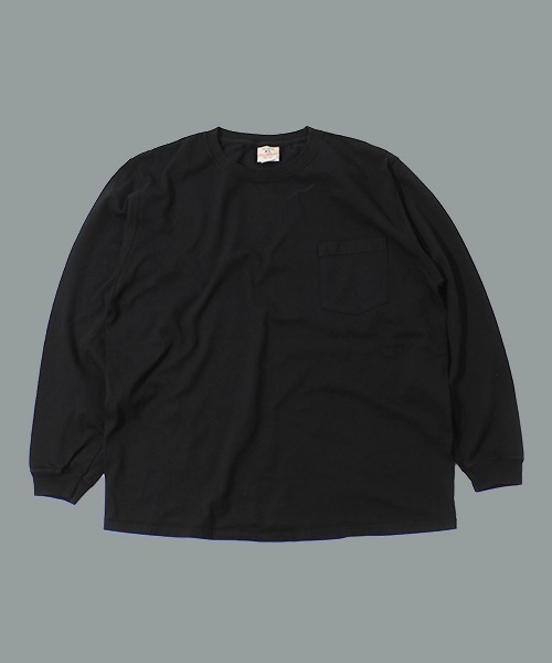 Goodwear(Since1983)(グッドウェア)の「【MADE IN USA】L/S POCKET TEE / ロングスリーブポケットT SALE(Tシャツ/カットソー・メンズ・ホワイト/チャコールグレー/ブラック/ネイビー/ブルーグラス/ブラック系その他/ナチュラル/パープル系その他/ピンク系その他/杢グレー/ダークオリーブ/ベージュ系その他/グリーン系その他/ブラウン系その他/マスタード/レッド系その他/グレー系その他/ブルー系その他/レモンイエロー/レッド系その他2/オリーブ/グレイッシュベージュ/ブルー系その他2/ライトグリーン/ブラウン系その他2/ボルドー/オレンジ系その他/ブラウン/ブルー系その他3/グリーン系その他2/ライトグレー系/パープル系その他2/セージグリーン/ベージュ系その他2/オレンジ系その他2/ピンク系その他2/ブラウン系その他3/ブラウン系その他4/バーガンディー・SMALL/MEDIUM/LARGE/X-LARGE)」の3枚目の写真