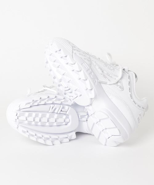 FILA(フィラ)の「スニーカー FILA ディスラプター2 マルチフラッグ WMS F0330-0665(スニーカー・レディース・パープル/ホワイト×ネイビー/ホワイト×イエロー・22.5cm/23.0cm/23.5cm/24.0cm/24.5cm/25.0cm)」の4枚目の写真