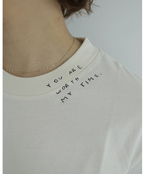 TODAYFUL（トゥデイフル）の「エンブロイダリーTシャツ（Tシャツ/カットソー・レディース・クリーム/キナリ・FREE）」の4枚目の写真