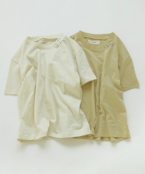 TODAYFUL（トゥデイフル）の「エンブロイダリーTシャツ（Tシャツ/カットソー・レディース・クリーム/キナリ・FREE）」の6枚目の写真