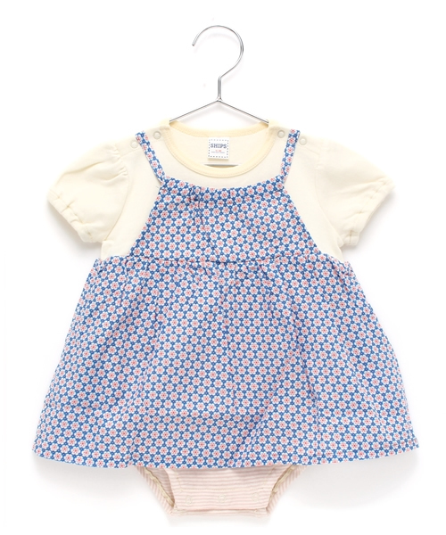 SHIPS(シップス)の「SHIPS KIDS:フラワー スカート ロンパース(ロンパース・キッズ・ライトグリーン/ネイビー・70/80)」の10枚目の写真