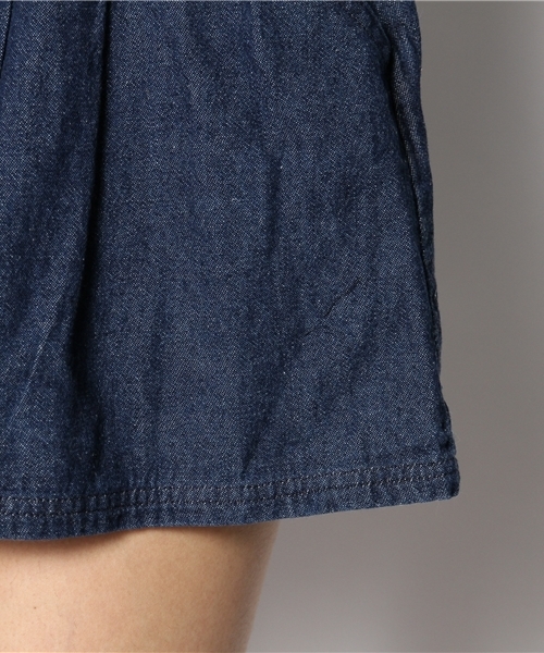 WEGO（ウィゴー）の「WEGO/ボリュームキュロット（その他パンツ・レディース・ホワイト/インディゴブルー/ストライプ・FREE）」の9枚目の写真