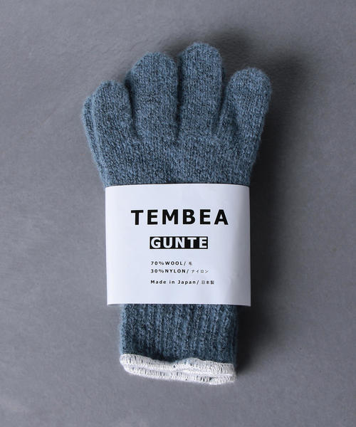 TEMBEA（テンベア）の「＜TEMBEA（テンベア）＞GUNTE（手袋・レディース・ライトブルー/ブラック/グレー・FREE）」の4枚目の写真