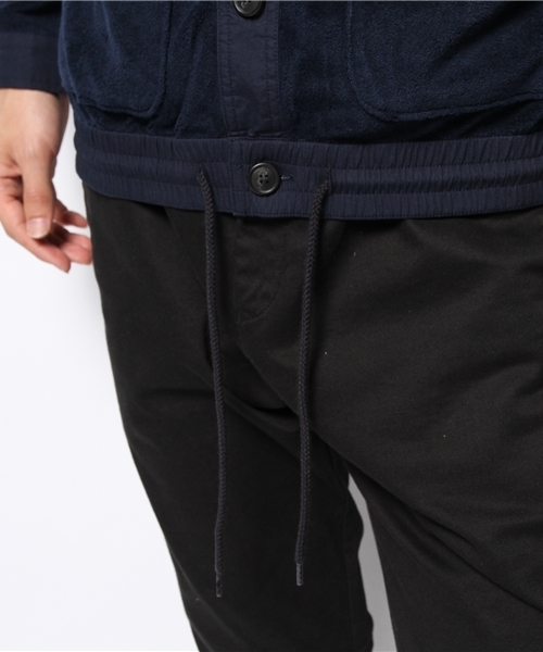 AMERICAN RAG CIE（アメリカンラグシー）の「AMERICAN RAG CIE パイルコーチカーディガン 108-ANB-M141-CT104∴（カーディガン/ボレロ・メンズ・ベージュ/ネイビー・1/2）」の4枚目の写真