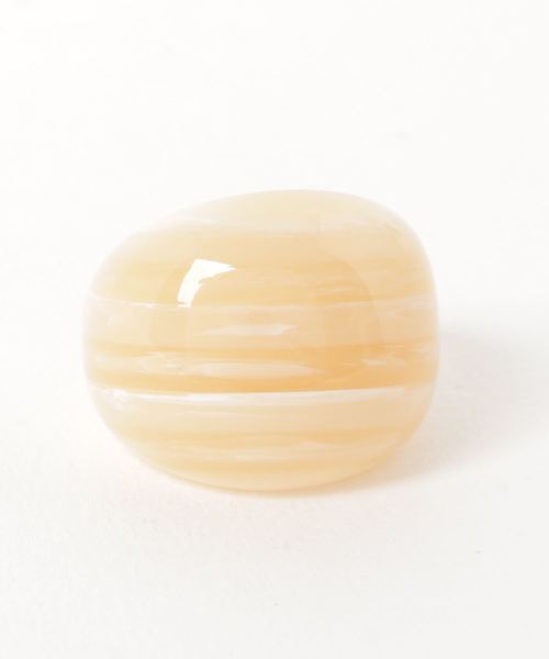 tone(トーン)の「【KuKuLu TOKYO】Border リング(リング・レディース・グレー/ダークブラウン/ベージュ・10号/13号/15号)」の7枚目の写真