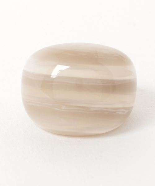 tone(トーン)の「【KuKuLu TOKYO】Border リング(リング・レディース・グレー/ダークブラウン/ベージュ・10号/13号/15号)」の9枚目の写真